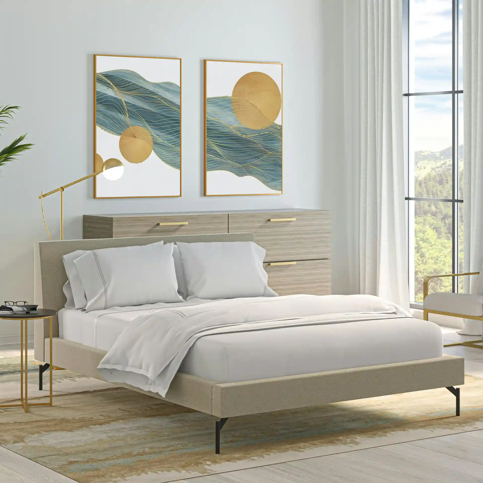Zenhaven® Latex Mattress Luxury Plush comfort side with a softer cushioned feel