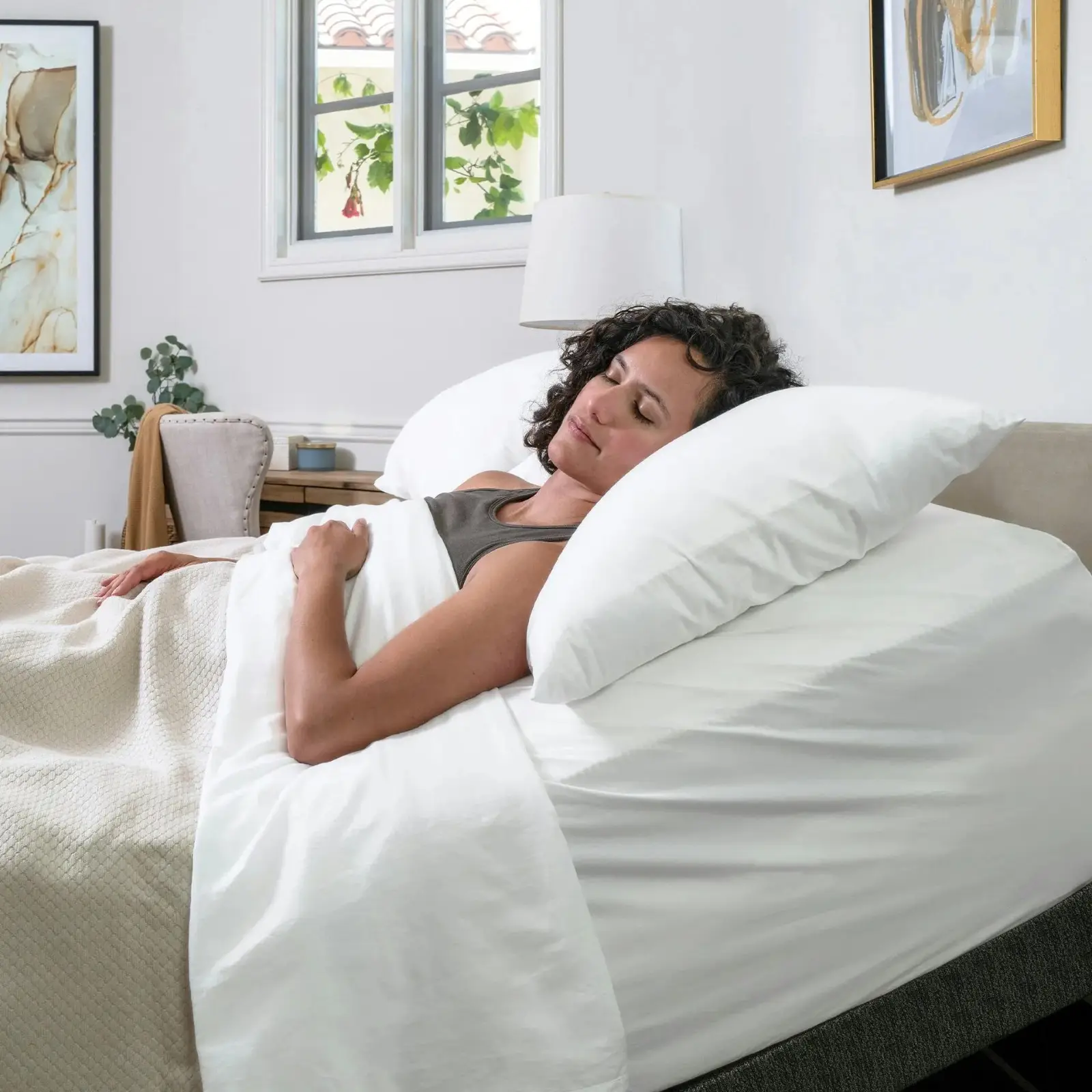 Zenhaven® reversible latex mattress designed with two personalized comfort feels