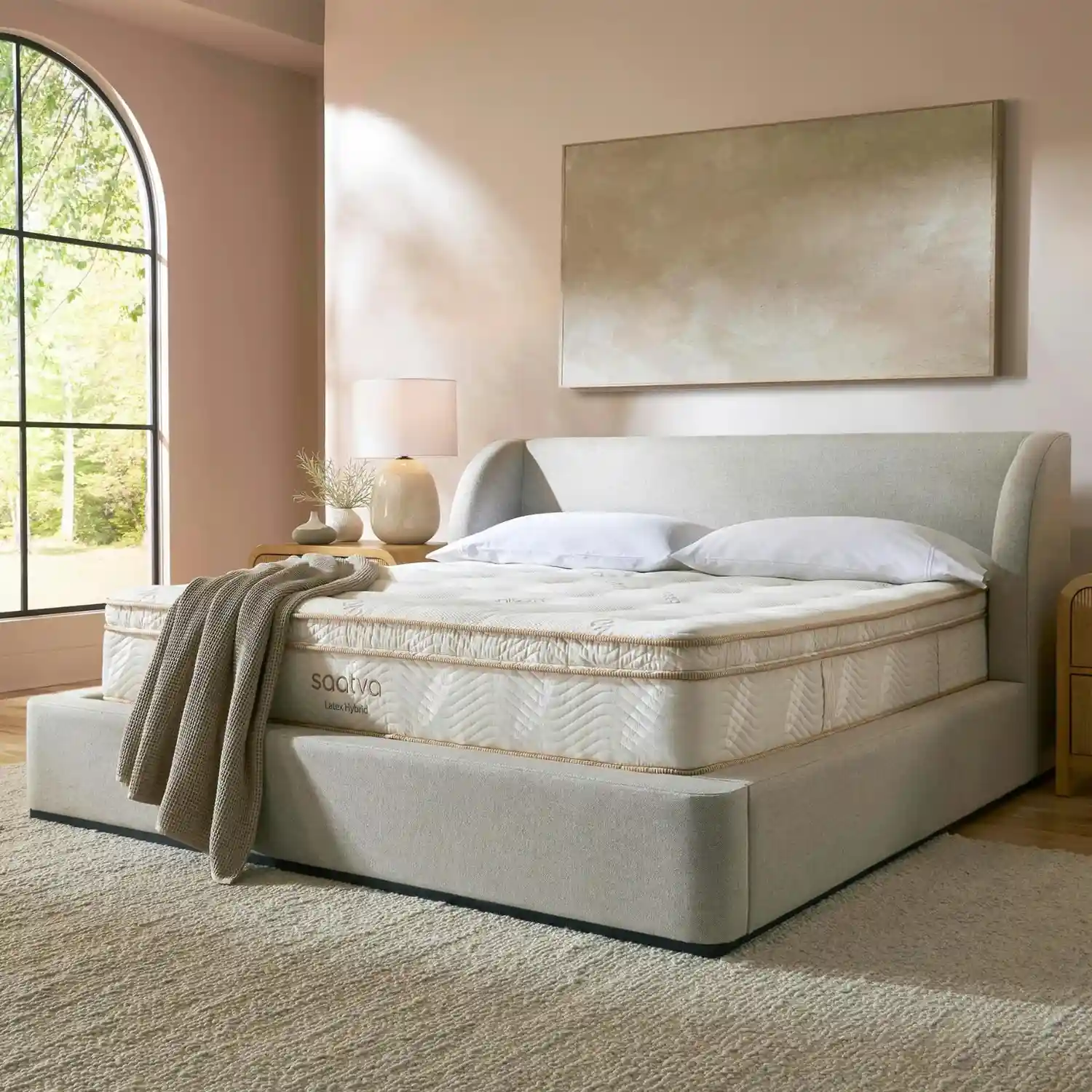 Zenhaven® Latex Mattress construction featuring natural latex and thoughtfully designed comfort layers
